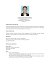 Beginner Entry Level Flight Attendant Resume