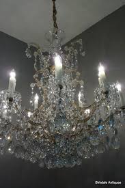 A beautiful crystal chandelier can quite literally take your breath away. Huge Bohemian Crystal Chandelier Antique Chandeliers For Sale Uk