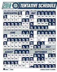 Mariners' 2018 Schedule Starts March 29 Against Cleveland At Safeco Field |  Tacoma News Tribune