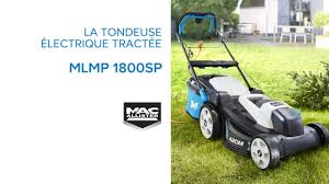 Tondeuse à gazon électrique en promotion chez castorama. Tondeuse Electrique Tractee Mlmp 1800 Sp 1800w Mac Allister 641278 Castorama Youtube