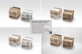 Download Textured Paper Box Mockup Free Mockups Psd Template Design Assets PSD Mockup Templates
