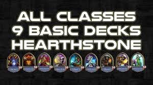 All cards from the hearthstone basic set can be found on this page, organized by card class and rarity. Basic Decks For All Hearthstone Classes Level 10 Youtube