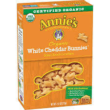 Can rabbits eat dried oranges? Amazon Com Annie S Organic White Cheddar Bunnies Baked Snack Crackers 7 5 Oz