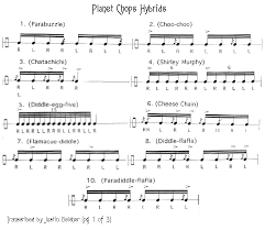 snare sheet music