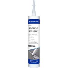 Marine Silicone Sealant, Clear, 10 oz. Tube