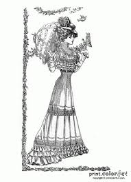 He gave them his first lover's name, his wife victoria. Coloring Pages Of Victorian Ladies Lady 1907 Print Color Fun Free Printables Coloring Pages Coloring Pages Free Printable Art Art Deco Lady