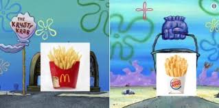 The chum burger was invented by sheldon plankton in 1977. 20 Krusty Krab Vs Chum Bucket Meme Because It S A Competition Sayingimages Com