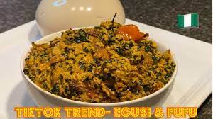 The best ogbono soup recipe; Fufu With Egusi Soup New Tiktok Trend Youtube
