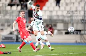 Luxembourg's goalscorer gerson rodrigues heads down the right wing for another burst forward but it. Bh7kamp9gnt7fm