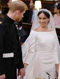 The moment we've been waiting for has arrived: Meghan Markle Stuns In A Bespoke White Silk Givenchy Wedding Dress And 15ft Veil Embroidered With Flowers Of The Commonwealth