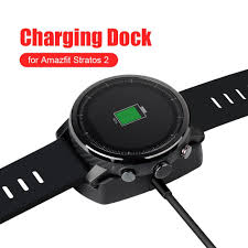 Relojes De Casa Sikai Cargador Smart Watch Carga Cable Usb Para Huami Amazfit Stratos 2 Cargador Para Amazfit Pace Reloj Accesorios Cargador Smartwatch Cable Usb