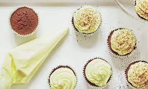 Bake cakes until tester inserted into center comes out clean, about 27 minutes. Mary Berry Foolproof Cooking Part One Red Velvet Cupcakes Daily Mail Online