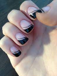 Schwarz Weisse Gelnagel Selber Machen 70 Gelnagel Muster Nagellack Muster Nageldesign Nagellack Design