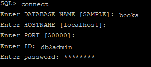 Examine the list to find the port associated with the program or service for which you want the port number. Connecting To A Database In Db2 Database Server