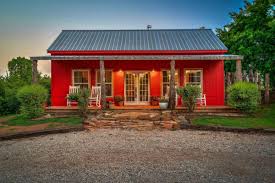 Obviously there are all kinds of farmhouse decorating styles. Oklahoma Couple Built Stunning Red Cottage In Farmhouse Style Tiny Houses