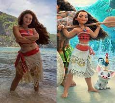 When fish become scarce and the coconuts begin to spoil on the island carbon costume. Diy Moana Costume Ideas