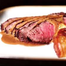 Steak Au Poivre A Steak That Is Seared Finished In An Oven And Served With A Sauce Made Of Fond Brand Steak Au Poivre Flat Iron Steak Recipes Beef Recipes