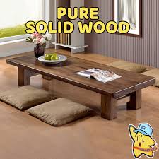 With warm wood tones and trendy vintage features, it gives your living room an antique, cozy flair. Japanese Style Wood Side Table Modern Home Bedroom Coffee Table Floor Tatami Easy To Assemble Long Table Shopee Singapore