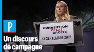 Une première pierre… pari réussi pour la convention de la droite. Convention De La Droite Le Vrai Faux Discours De Campagne De Marion Marechal Youtube