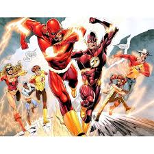 Dc Comics On Instagram Left To Right Jesse Chambers Max Mercury Bart Allen Barry Allen Wally West Iris West Ii Flash Comics The Flash Superhero Comic