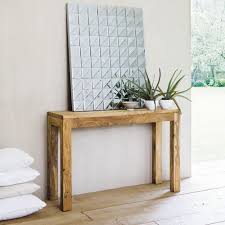 Consolle In Massello Di Legno Di Sheesham L 120 Cm Stockholm Maisons Du Monde