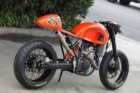 Ktm Cafe Racer Yes Please Motorrad Ktm 525 Exc Cafe Racer Motorrader