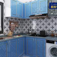 2020年新居屋新公屋3 4人居屋公屋單位地中海风格案例 decor kitchen kitchen cabinets