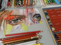 Colored Pencils Faber Castell Polychromos Derwent Coloursoft Derwent Drawing 30x40 Cm