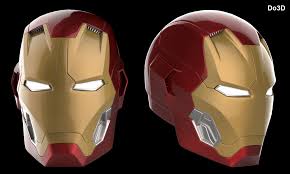 3d Printable Iron Man Mark Xlv Helmet Model Mk 45 From Avengers Age Of Ultron Print Ready File Iron Man Iron Man Armor Star Wars Prints