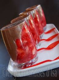 Verrines Fraises Chocolat Fraise Au Chocolat Verrine Fraise Verrine