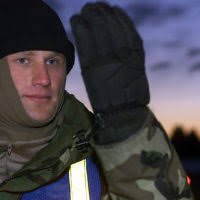 Kentucky National Guard Sgt. Ryan Hunter, a medic assigned