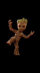 Hd Mobile Wallpaper Iphone Wallpaper 255 Groot Marvel Baby Groot Marvel Wallpaper