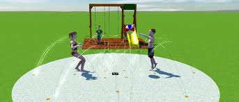 Of course i could have just turned on the hose, but there's a bit of a drought going on where we live, so thats why i made it recirculate. Residential Splash Pad Kits By My Splash Pad Made In The Usa