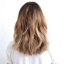 Balayage Blond Cheveux Mi Longs Cheveux Courts Chatain Cheveux Cheveux Chatin