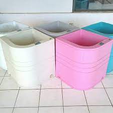 Harga tempat sampah 3 in 1 murah. Jual Bak Mandi Fiber Sudut Merk Gator Kota Palembang Bella Jaya Id Tokopedia