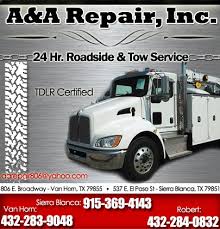 Shop your brazoria mccoy's building supply for building materials, roofing shingles, home improvement products, farm & ranch equipment and more. A A Repair Inc Sierra Blanca Tx Truck Stop Service Directory