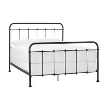 Knickerbocker twin/full metal bedframe with glides. Full Beds Bedroom Furniture The Home Depot