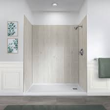 Jetcoat 60 X 32 Five Panel Shower Wall System Bathroom Shower Walls Shower Wall Panels Acrylic Shower Walls