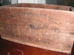 Antique Enoch Morgan Sons Wood Crate! Vintage early advertising Chemical NY 