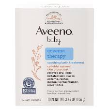 Bath wash helps relieve dry, itchy. Aveeno Baby Eczema Therapy Soothing Bath Treatment With Natural Oatmeal Single Use Packets Walgreens