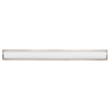 Lithonia Lighting Fmvtrl 48in Mvolt 30k 90cri Bn M2 Brushed Nickel Contemporary Square Single Light 47 Wide Integrated Led Bathroom Bar Light 3000k Lightingdirect Com