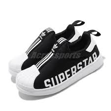 details about adidas originals superstar 360 x c black white kid preschool slip on shoe eg3398