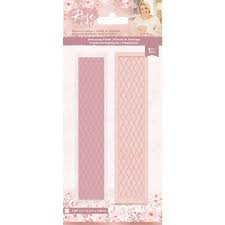 Find the perfect embossed stock illustrations from getty images. Rose Gold Embossing Folder Diamond Lattice S Rg Ef Dila Craftlines