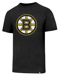 A virtual museum of sports logos, uniforms and historical items. Boston Bruins Logo T Shirt Black Hockey T Shirts Men