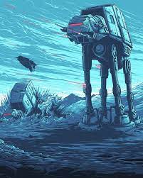 At At Star Wars Star Wars Poster Star Wars Art Star Wars Artwork