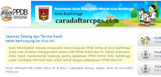 Tan malaka, bukit cangang kayu ramang, kec. Ppdb Smp Kota Bukittinggi Syarat Jadwal Pendaftaran Online Smp