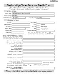 Your linkedin profile is a must. Personal Employee Profile Form Formate Fill Online Printable Fillable Blank Pdffiller
