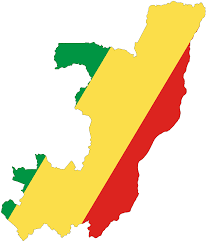 Very different in design the national flags of the independent countries in this part of the world have some. Republic Of The Congo Flag Map Congo Flag Republic Of The Congo Africa Map