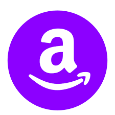 Amazon icon (png logo symbol) purple