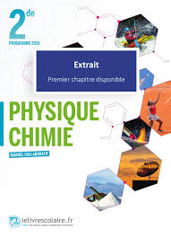 Chaleur latente — enthalpie de changement d état l enthalpie de changement d état. Calameo Physique Chimie 2de Extrait Chapitre 07